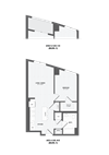 1 Bed/1 Bath - A12